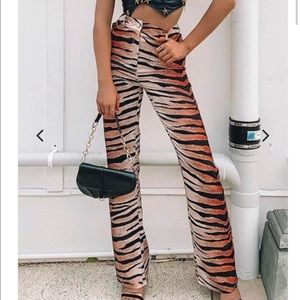 Jagger and Stone Tiger Print Coco Pants